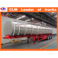 50m3 Stainless Steel Diesel Camião-cisterna Trailer 30ton Oil Tanker Trailer